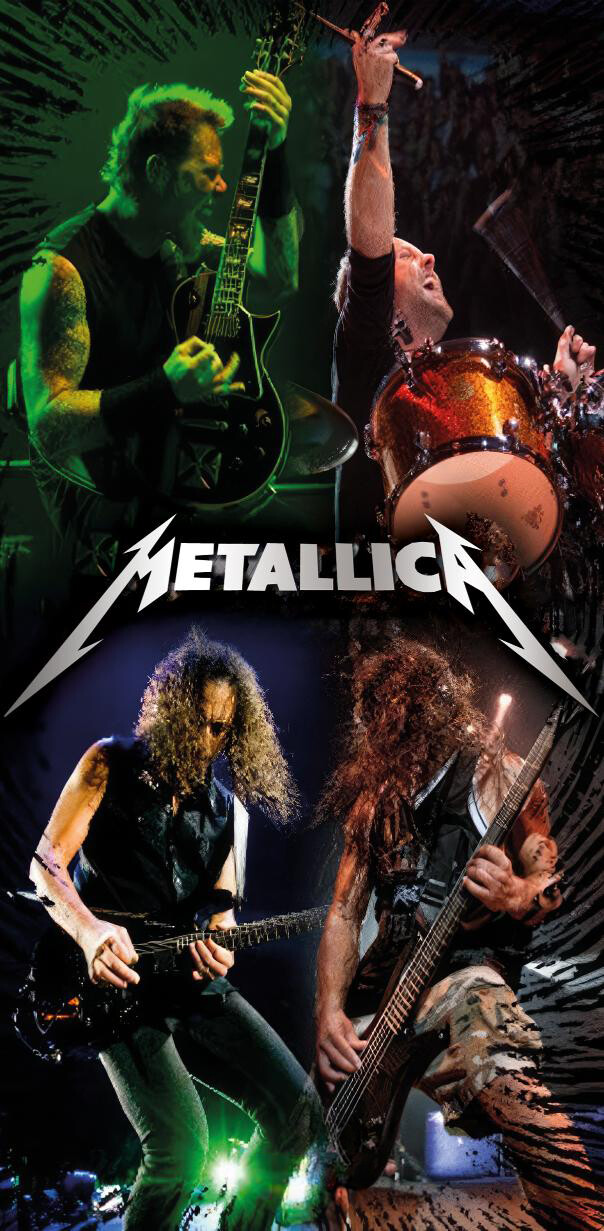 Cover mat Metallica Color - Custom Pinball