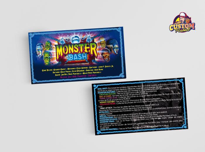 Cartes Monster Bash V2