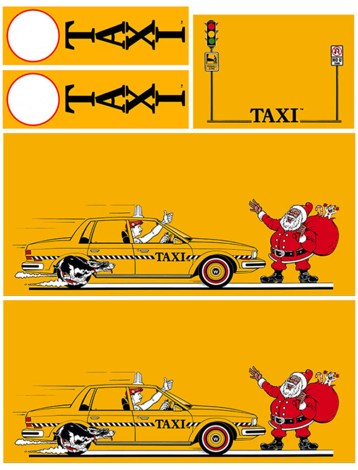 Decal Taxi