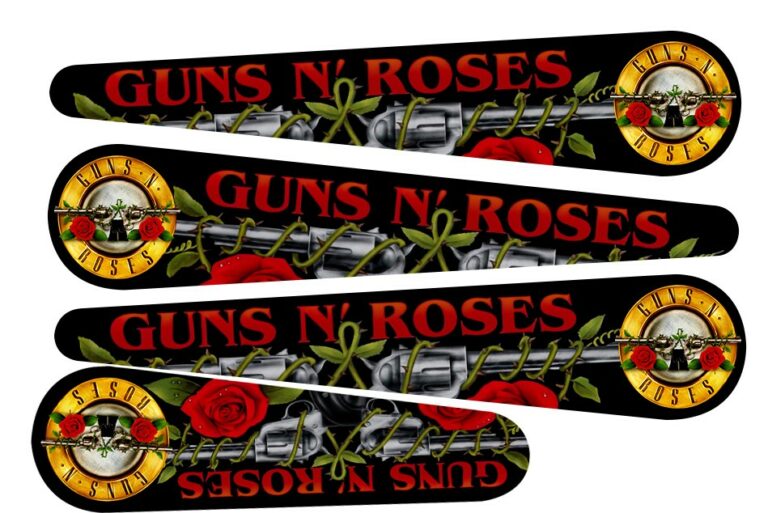 Stickers finger Guns’N Roses - Custom Pinball